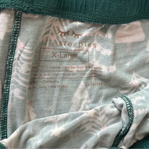 Little Sleepies Twinkling Trees Women’s Pajama Pants XL - Picture 4 of 5